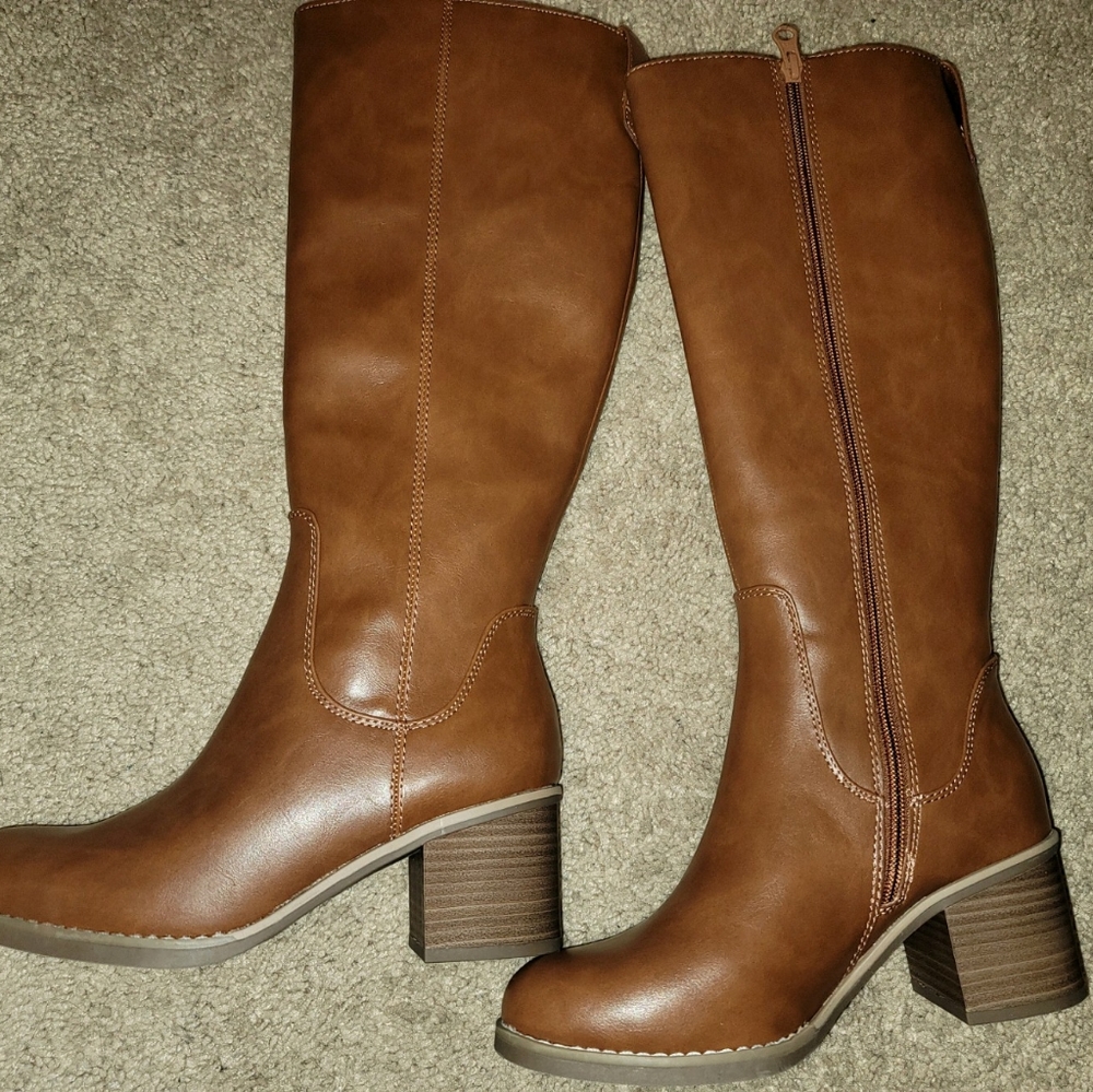 Knee-high boots